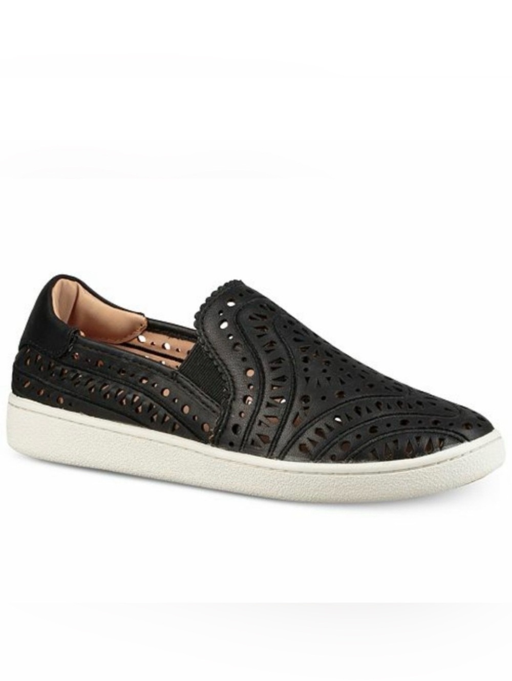 UGG Cas Perforated Slip-on Sneaker black, 8.5